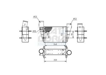 Turbo Radyatörü  ORİS IVW008  58145805A 058145805A 58145805B 058145805B 58145805C 058145805C 58145805G 058145805G 58145805H 058145805H