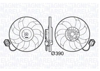 Radyatör Fan ve Motoru  ORİS FOP568000  13335062 13241730 13 24 1730 1341434 13 41 434 13 33 5062