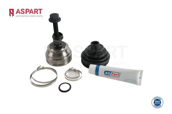 Aks Kafası Ön Dış Sağ veya Sol Volkswagen T4 Transporter Kamyonet Çift Kabin Syncro (08.1992->2003)  ASPART 1JKD1069