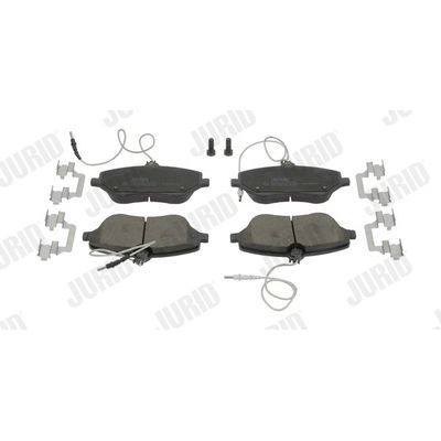 Fren Disk Balata Ön Citroen C6 (09.2005->)  JURID 573131JC