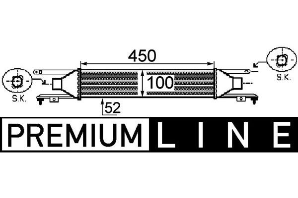 Turbo Radyatörü  MAHLE CI 249 000P