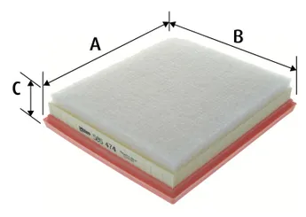 Hava Filtresi  VALEO 585474  9802348680 SU001A3798 SU001-A3798