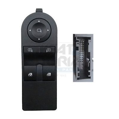 Cam Açma Düğmesi Ön Sağ veya Sol Opel Zafira B (2005->)  MGA 31392