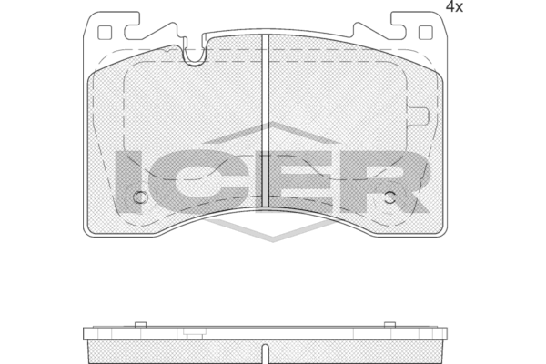 Fren Disk Balata Ön Land Rover Range Rover Sport (L461)(2022->)  SWAG 33 11 4548