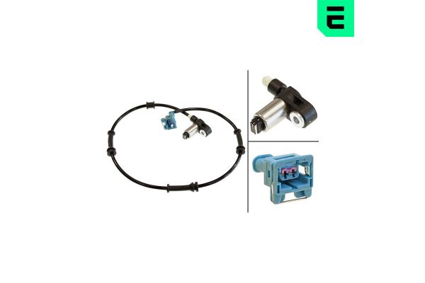 Abs Sensörü Arka Sağ veya Sol Citroen Saxo (03.1996->)  OPTIMAL 06-S196