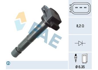 Ateşleme Bobini  CADIC 45012204  30520PNC004 134060 30520-PNC-004 30520RWCA01 30520-RWC-A01