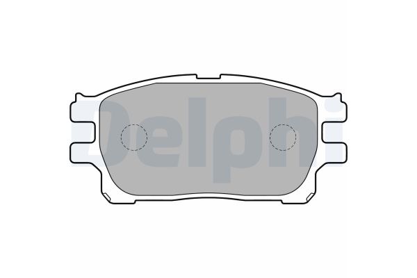 Fren Disk Balata Ön Toyota Previa (R30)(2000->)  DELPHI LP1784