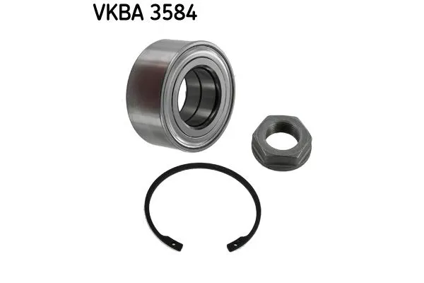 Teker Rulmanı Ön Sağ veya Sol Opel Crossland X (2017->) / Crossland (2021->)  SKF VKBA 3584