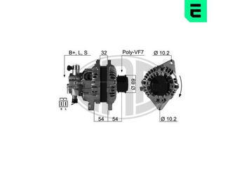 Alternatör  ERA 210381  373004A111 373004A001 37300-4A001 373004A110 37300-4A110 37300-4A111 373004A112 37300-4A112 373004A113 37300-4A113