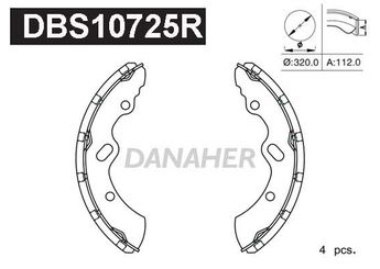 Fren Pabuçlu Balata Ön veya Arka KALE BALATA 1216 1050 04  