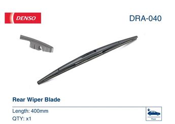 Silecek Süpürgesi Arka  400 mm - 16 inç DENSO DRA-040  DEN DRA-040