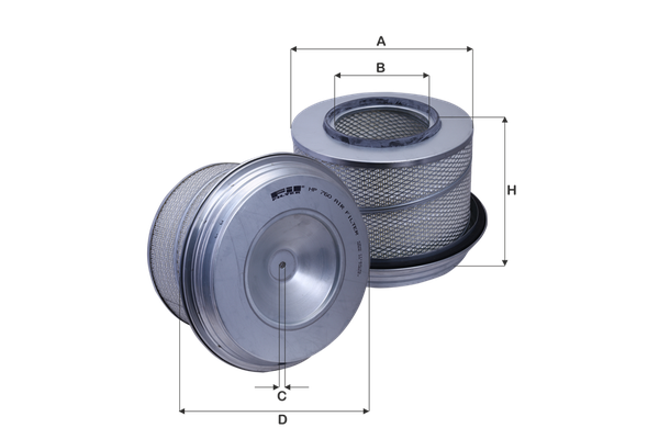 Hava Filtresi  FIL FILTRE HP 760