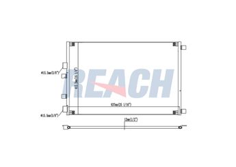 Klima Radyatörü  DELPHI CF20138-12B1  8200325004