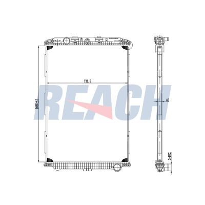Su Radyatörü  ORİS BYS006016