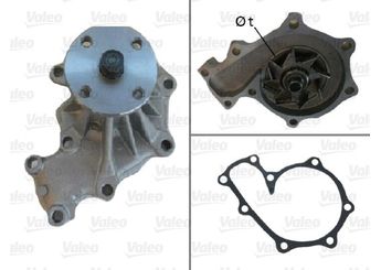 Devirdaim Su Pompası  VALEO 506898  XM348501AE 8ALA15100A 1405541 3608012 3856143 4386521 4403300 XM34-8501-AE 8AL415100 8AL415110 8ALA-15-100A WL1115100D WL11-15-100D WL1115100E WL11-15-100E WL8115100A WL81-15-100A WL8115100B WL81-15-100B WL8115100C WL81-15-100C WL8115100D WL81-15-100D