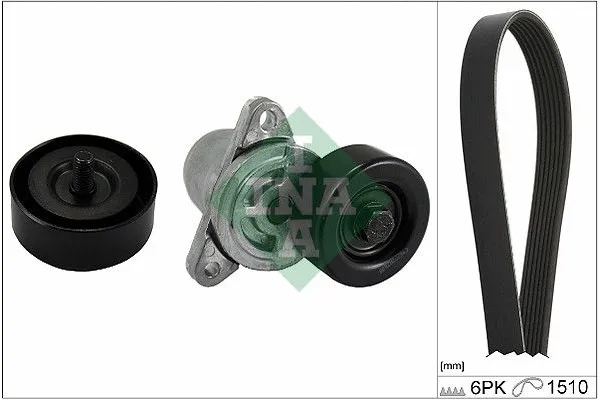 Vantilatör Kayış Seti  Kia Carens (RS)(2003->)  INA 529 0215 10