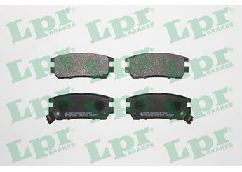 Fren Disk Balata Arka LPR 05P518  MZ690009EU MR129579 MR389571 MR205269 MB858380 MB858463