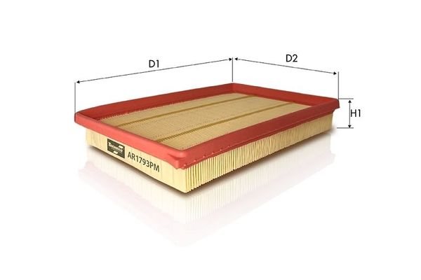 Hava Filtresi  Mercedes Vito Tourer (447)(07.2014->)  FUJI FH22662