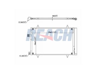 Klima Radyatörü  BSG 70-520-033  6455HV 6455JB 9683011280 9685742080