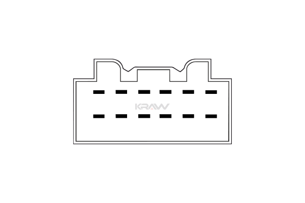 Cam Açma Düğmesi Ön Sol MCAR AN-848B