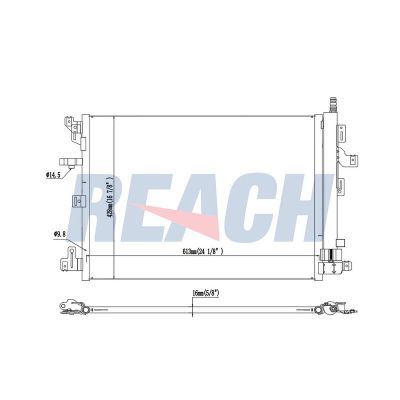 Klima Radyatörü  ORİS CVO512016