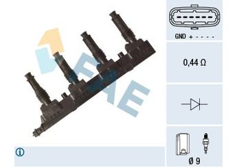 Ateşleme Bobini  HELLUX HLB1120  1208020 93177212 93 177 212 12 08 020 24420584