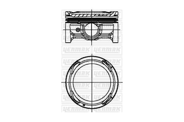 Piston (STD)  MOBIS 2304103AA0