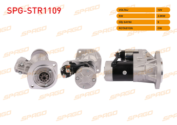 Marş Dinamosu  SPAGO STR1109  2330010T01 2330010T02 233001W400 B330M10T02EX B330M-10T02EX 23300-10T01 2330010T01RE 23300-10T01RE 23300-10T02 2330010T02RE 23300-10T02RE 2330010TR2EX 23300-10TR2EX 233003T700 23300-3T700 2330043G01 23300-43G01 2330045N50 23300-45N50 2330045N51 23300-45N51 233006T000 23300-6T000 233006T001 23300-6T001 233006T001RE 23300-6T001RE 233007F400 23300-7F400 2330080G00 23300-80G00 2330080G00RE 23300-80G00RE 2330080G01 23300-80G01 2330080G01RE 23300-80G01RE 2330080GR0EX 23300-80GR0EX 233002T700 23300N2N00