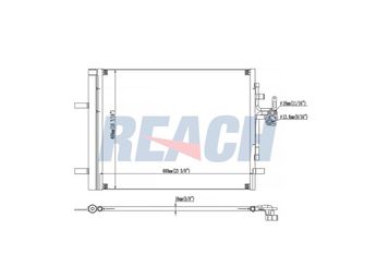 Klima Radyatörü  MGA 82306  31274157 30794562 LR034171