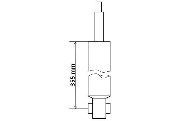 Amortisör Arka Sağ veya Sol MAYSAN MANDO PN7110304