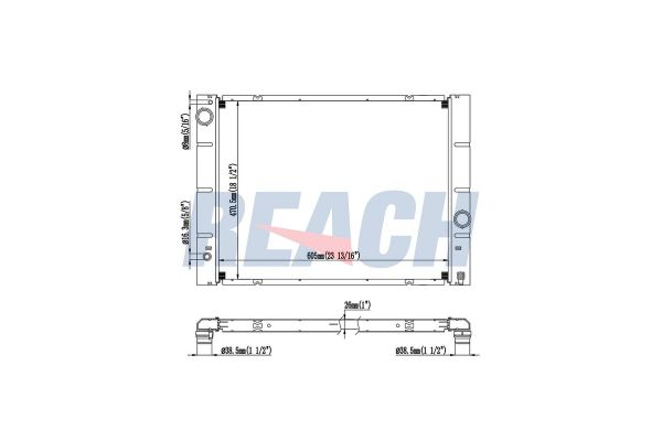 Su Radyatörü  Land Rover Range Rover (LM)(01.2002->)  MAHLE CR 776 000P