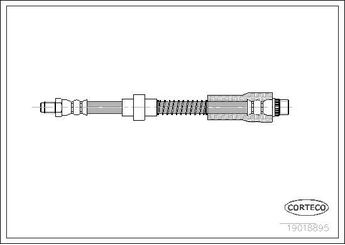 Fren Hortumu Ön Sağ veya Sol PSA ORJINAL 480662  480662