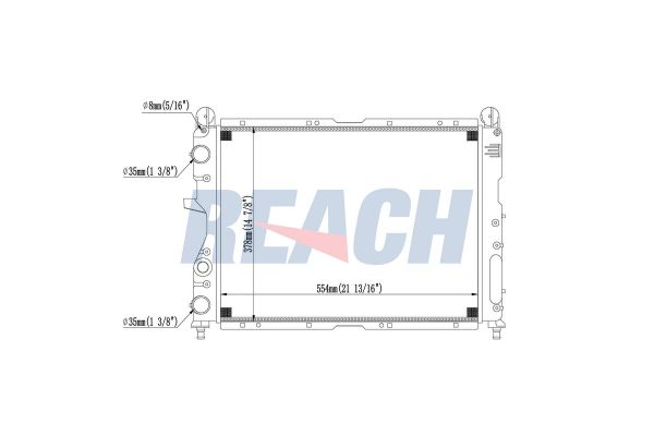 Su Radyatörü  ORİS 1866-4811A