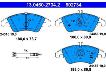 Fren Disk Balata Ön ATE 13.0460-2734.2  A0074207520 54201020 005 420 10 20 54201320 005 420 13 20 54201620 005 420 16 20 64202820 006 420 28 20 74205820 007 420 58 20 74207520 007 420 75 20 A0054201020 A 005 420 10 20 A0054201320 A 005 420 13 20 A0054201620 A 005 420 16 20 A0064202820 A 006 420 28 20 A0074205820 A 007 420 58 20 A 007 420 75 20