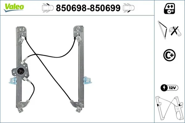 Cam Krikosu Ön Sol VALEO 850698