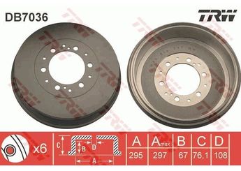 Kampana Arka Sağ veya Sol APALI 2073  424310K250 424310K120 42431-0K120 424310K130 42431-0K130 42431-0K250