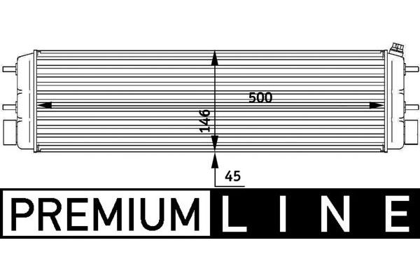 Motor Yağ Soğutucu  Mercedes ML -Serisi (BM 164)(03.2005->)  MAHLE CLC 59 000P