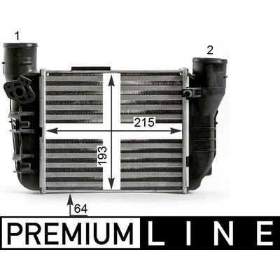 Turbo Radyatörü  MAHLE CI 431 000P