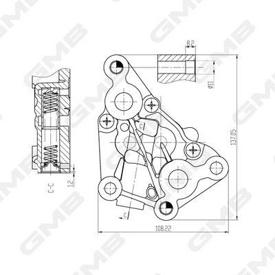 Yağ Pompası  GMB GOAS-125A