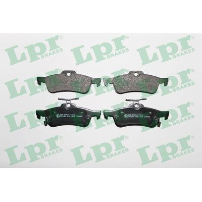 Fren Disk Balata Arka Toyota Yaris (KSP9/SCP9/NLP9)(2006->)  LPR 05P1458