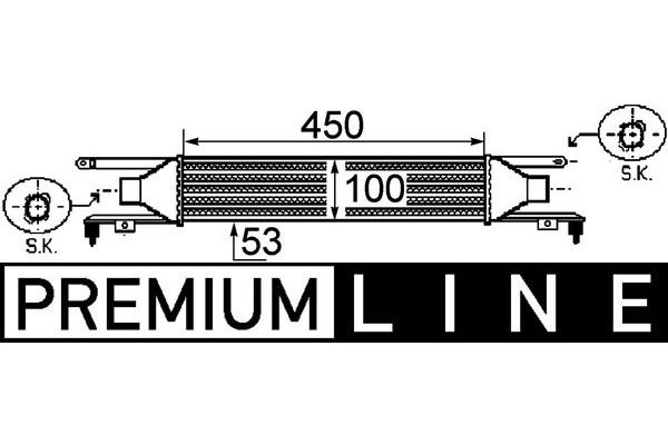 Turbo Radyatörü  MAHLE CI 250 000P