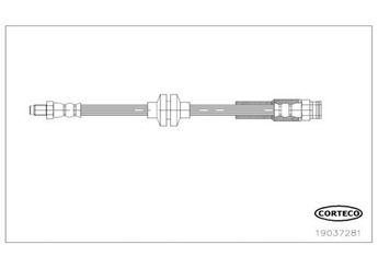 Fren Hortumu Ön Sağ veya Sol BRAXIS AH0503  51814431 52033883 562385 95510338 95523893