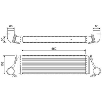 Turbo Radyatörü  BMW X5 Serisi (E53)(2000->)  VALEO 818400