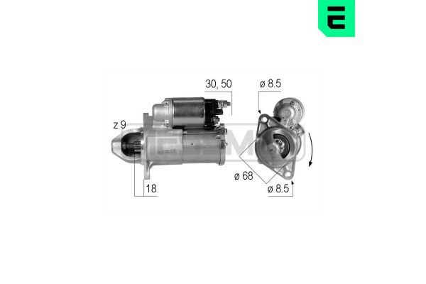 Marş Dinamosu  Opel Zafira C (2016->)  ERA 220609A