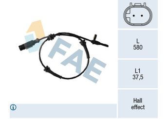 Abs Sensörü Arka Sağ veya Sol MAHER 27041  51840249