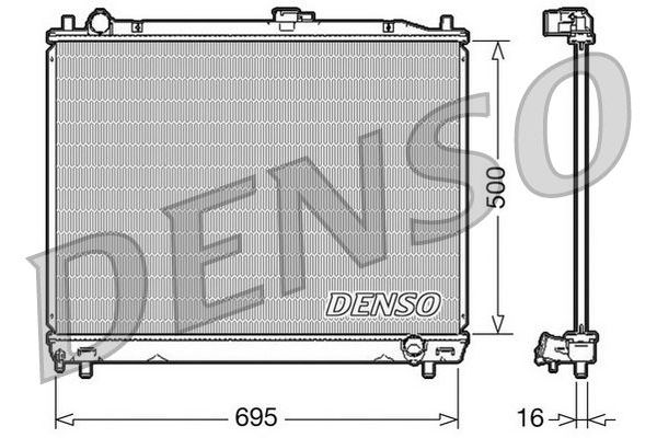 Su Radyatörü  DENSO DRM45008