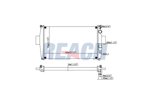 Su Radyatörü  MAHER 37082