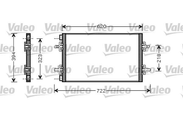 Klima Radyatörü  Renault Espace /Grand Espace (JE0)(07.2000->)  VALEO 818027