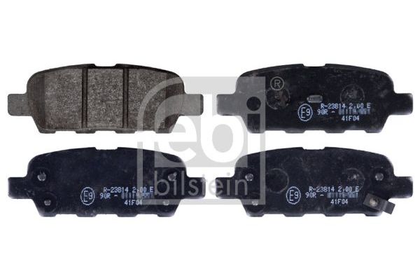 Fren Disk Balata Arka Renault Koleos (03.2008->)  FEBI BILSTEIN 116198