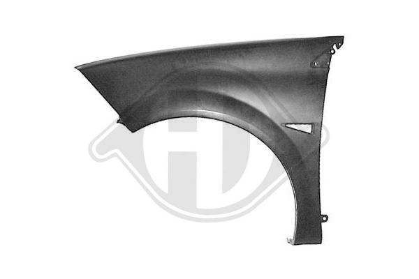 Çamurluk Ön Sol Renault Megane II HB (10.2002->)  PULO PW-R061